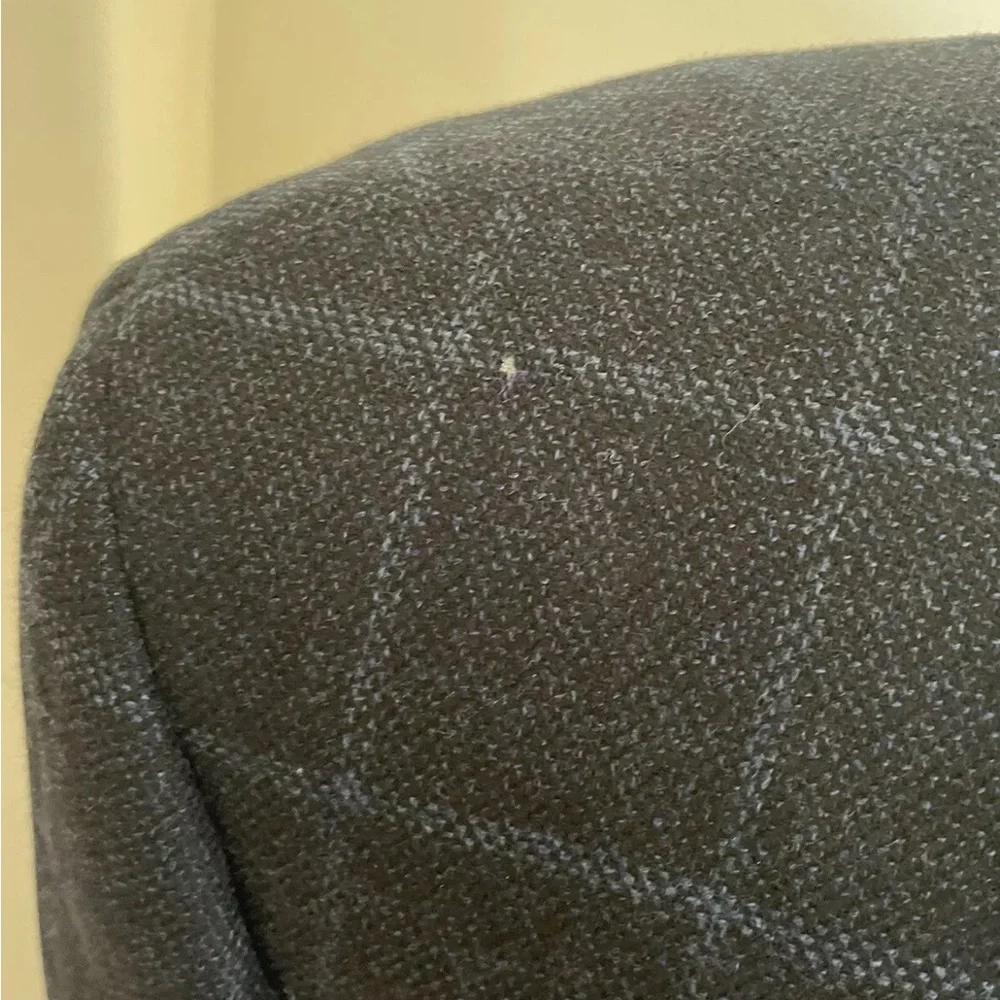Samuelsohn x Loro Piana Wool & Cashmere Vintage Windowpane Check Jacket 47‎ L